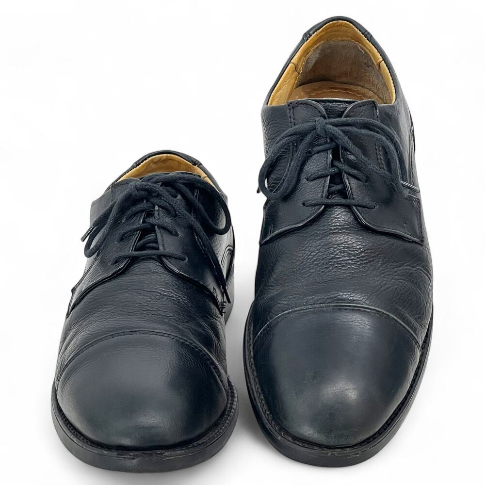 BELVEDERE Duke Men's Semi Formal Leather Comfort Shoes 9D Officewear Workwear - Picture 2 of 9